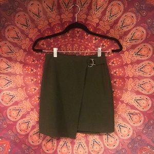 Green mini skirt Size XS